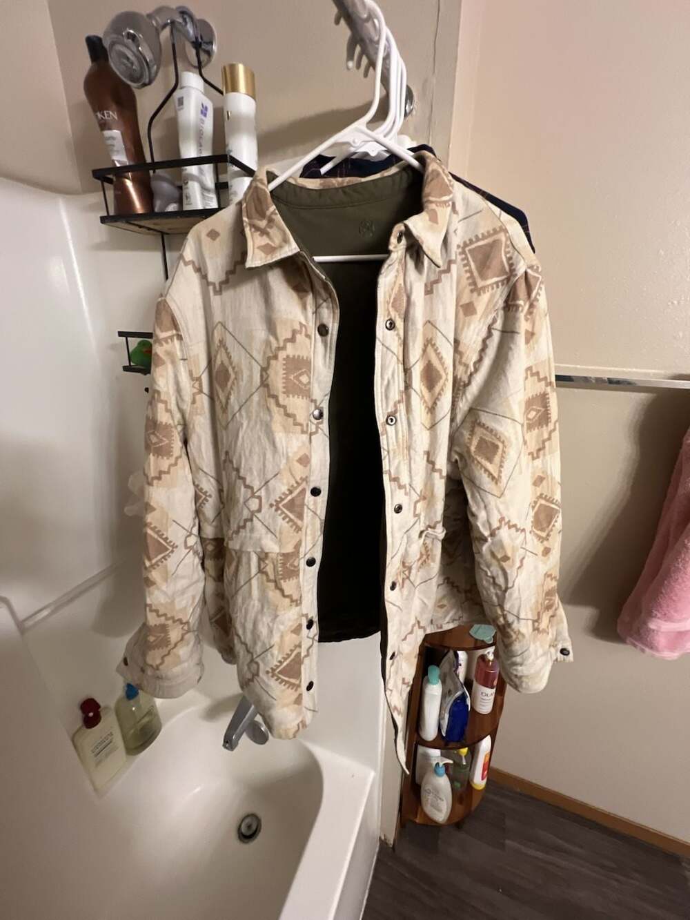 Chamberlain Hooey Reversible Olive Barn Jacket - Picture 2 of 2